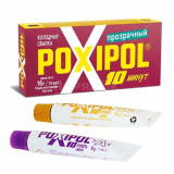 Холодная сварка POXIPOL  14мл (прозрачный) красная упаковка  (уп 120шт)