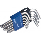 Набор TORX (звезда)  9шт (Т10-Т50) АВТОДЕЛО (Длинные)