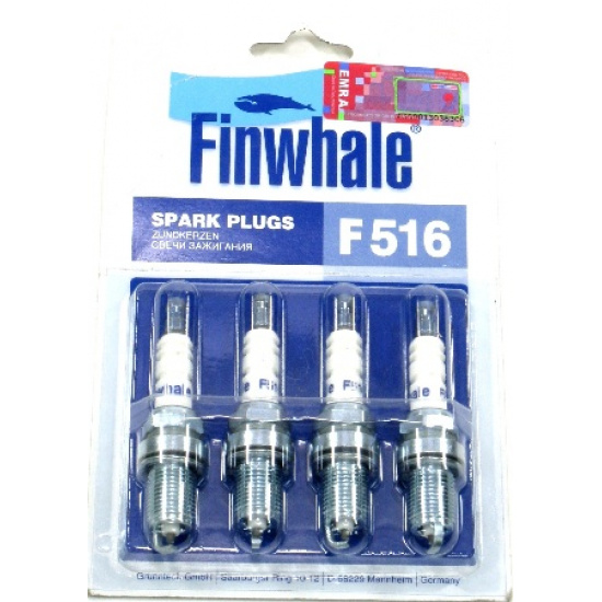 Свеча Finwhale F 516 2112  16кл блистер - 1
