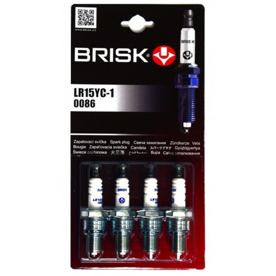 Свеча BRISK SUPER  LR15YC-1 8кл инж - 1