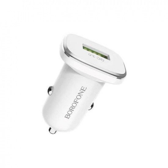 Зарядник для мобильного 12В  1 USB BOROFONE BZ12A - 1