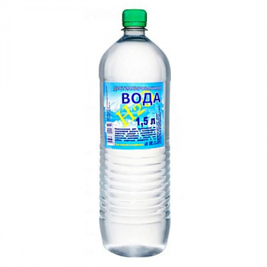 Дистиллированная вода              1,5лт    ( 9 шт упак) - 1
