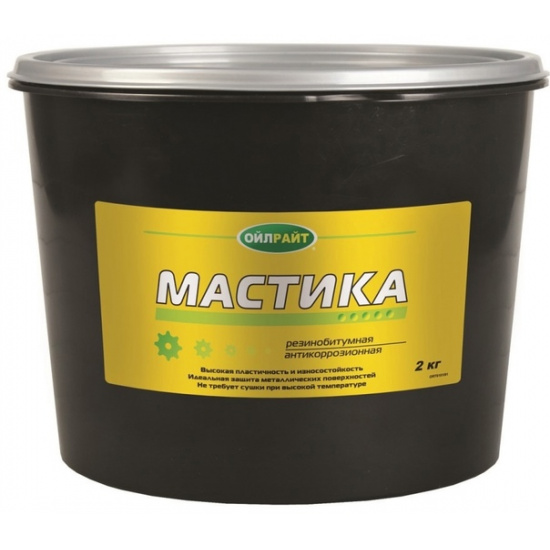 Мастика OLRIGHT резинобитумная 2 кг - 1