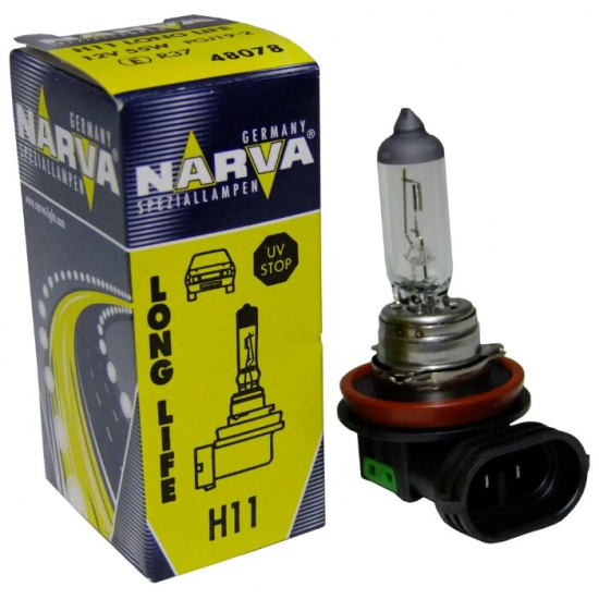 Лампа Narva H11  12V 55W LONG LIFE - 1