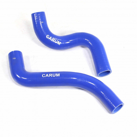 К/т патрубков ПЕЧКИ 2123 СИЛИКОН СИНИЙ CARUM (К-Т ИЗ 2 шт) - 1