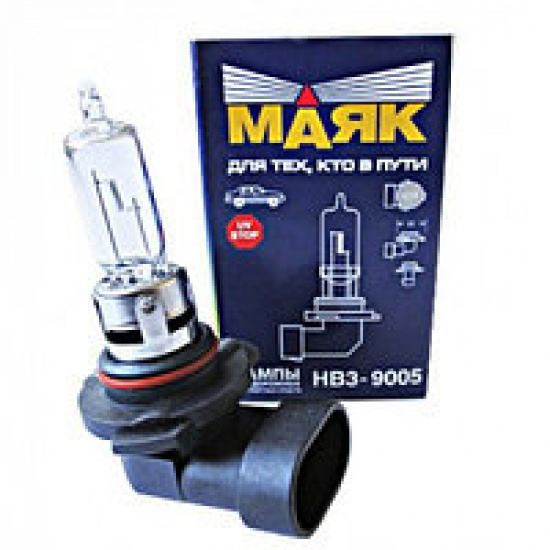 Лампа Маяк НB3  12V 65W P20d      9005 - 1