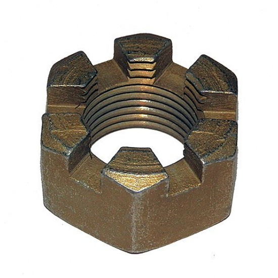 Гайка М18*1,5  корончетая  (ось 21214) - 1