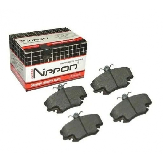 Колодка ПЕРЕД  ЛАРГУС, РЕНО ЛОГАН  8 кл ALLIED NIPPONI   ( ADB 0431 ) с пружинкой - 1