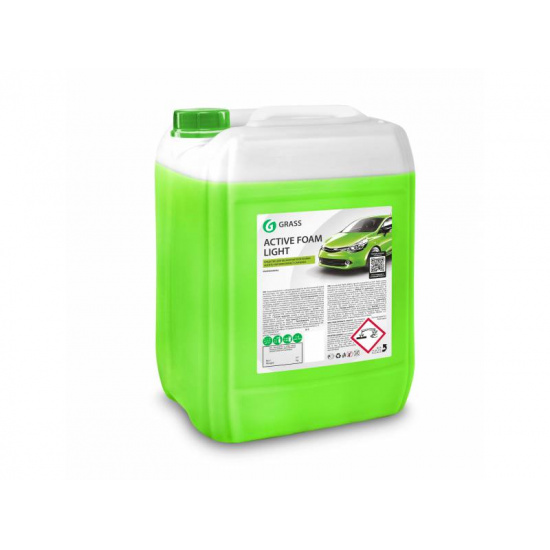 Автошампунь для бесконтактной мойки \ Active foam light\  5 кг (светло-зеленый) (4) GRASS - 1