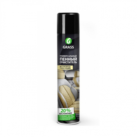 Очиститель салона GRASS  универсальный пенный \ Multipurpose foam cleaner\  аэрозоль 750мл. (12) - 1
