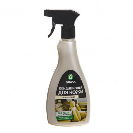 Очиститель кондиционер кожи \ Leather cleaner\  триггер 600 мл. (6) GRASS - 1