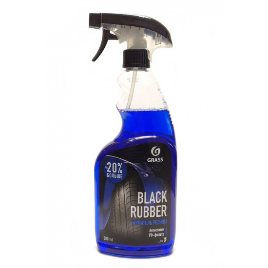 Чернитель резины GRASS \ Black rubber\  (триггер) 600 мл. (6) - 1