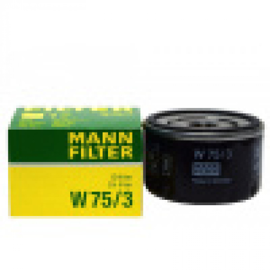 Фильтр маслянный ЛАРГУС, РЕНО ЛОГАН/Sandero/Duster  MANN  W 75/3 - 1