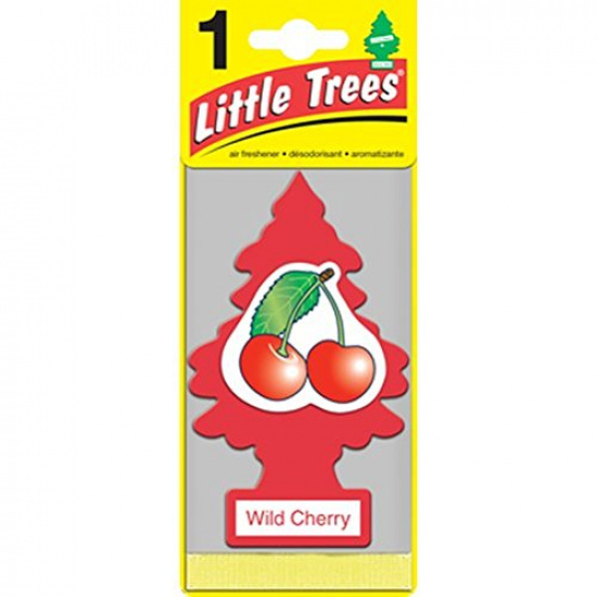 Ароматизатор LITTLE TREES Елка Дикая вишня (Wild Cherry) 24шт/уп. подвесной - 1