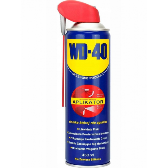 WD-40 450 ml проникающая смазка с трубочкой ( упак 24 шт) - 1