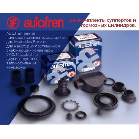 Ремкомплект цилиндра супорта задние дисковые тормоза  ВЕСТА  D34 мм AUTOFREN D4567 - 1