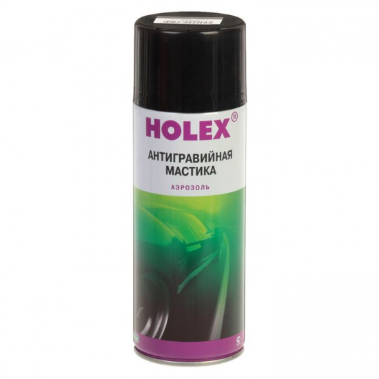 Антигравий HOLEX аэроз. 520 мл черный ( 12 шт в упак.) - 1